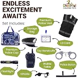 Cheerful Children Toys Kids Police Costume Set 10-Piece Ages 3-7 view 2
