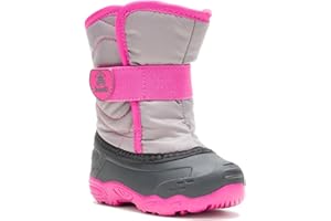 Kamik Toddlers Snowbug 5 Insulated Winter Boots,Navy/Orange,