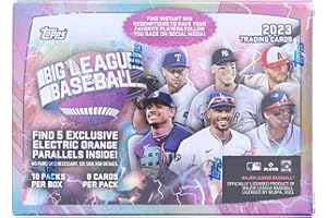MLB Topps 2023 Big League Baseball Trading Card BLASTER Box [10 Packs]
