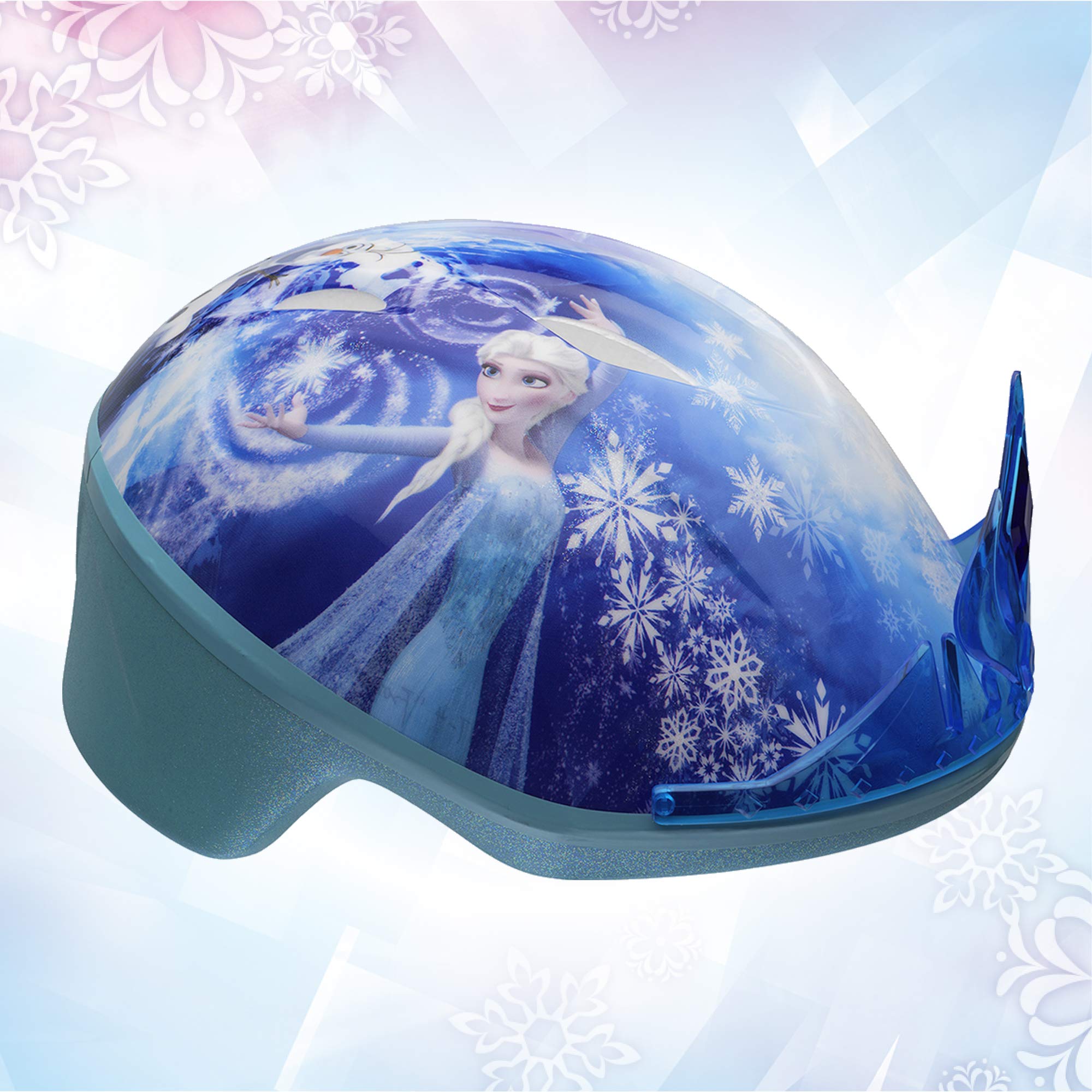 Disney Frozen Toddler Bike 3D Tiara Helmet (3-5 Years) by Bell