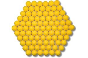 FOUR BROTHERS 100-Pack of Foam Ball Ammo Refill Replacement for Nerf Rival Guns - Compatible with Nerf Bullets, Darts, Hyper Balls, and Rival Balls for Worker, Perses & Other Nerf Gun Models.