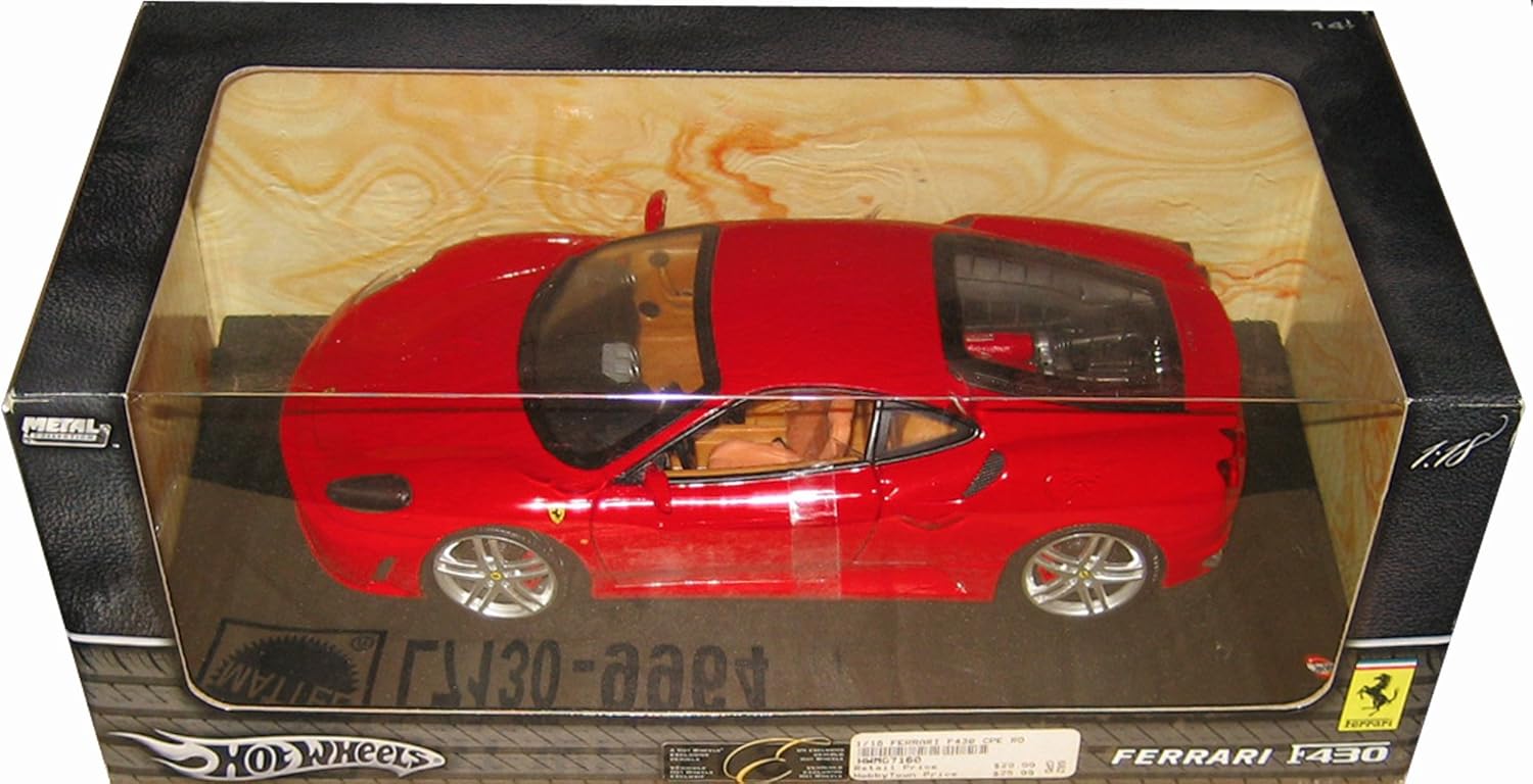 ferrari f430 hot wheels 1 18
