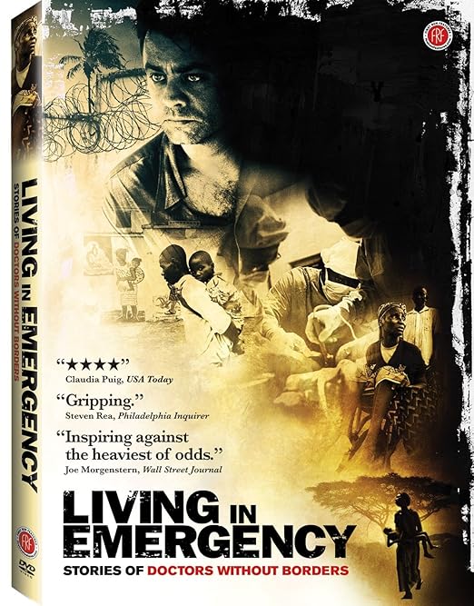 Movie Poster for "Living in Emergency : Stories of Doctors Without Borders"