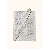 Black and White Floral Printed Tissue Paper - Decorative Tissue for Decoupage - Spring Tissue Paper | 24 Sheets 20" x"30"