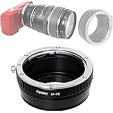 Fotasy Manual Cannon EF Lens to E Mount Adapter, EFS E Mount, EF Adapter to E Mount, Compatible with Sony Mirrorless a7 a7r a