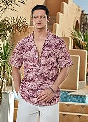 Hawaiian Shirts for Men Short Sleeve Button Down