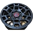 Genuine Toyota 2021 4Runner TRD PRO Matte Black Wheels (Set of 4) Fits: 4Runner FJ Cruiser Tacoma