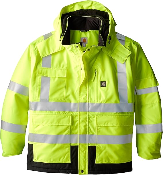 Carhartt Men's Big & Tall High Visibility Waterproof Class 3 Insulated