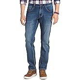 IZOD Men's Comfort Stretch Straight Fit Jean