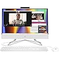 HP All-in-One PC Desk Computer, 21.5" Full HD Micro-Edge Display, AMD Ryzen 3 Processor, AMD Radeon Graphics, 8 GB SDRAM, 256 GB SSD, Windows11 Home OS, MU-MIMO, Bluetooth, and Wi-Fi (22-dd0032, 2022)