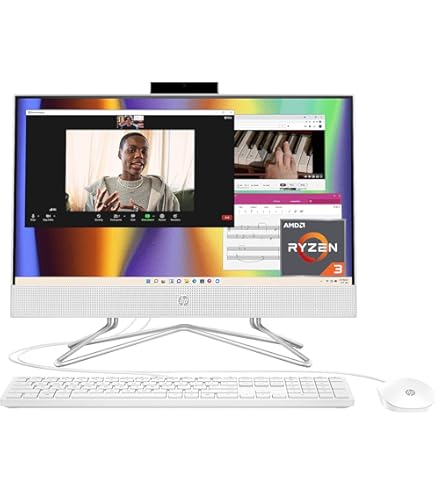 HP All-in-One PC シルバー Amazon.com: HP All-in-One Desktop PC, 11th Gen Intel Core i3