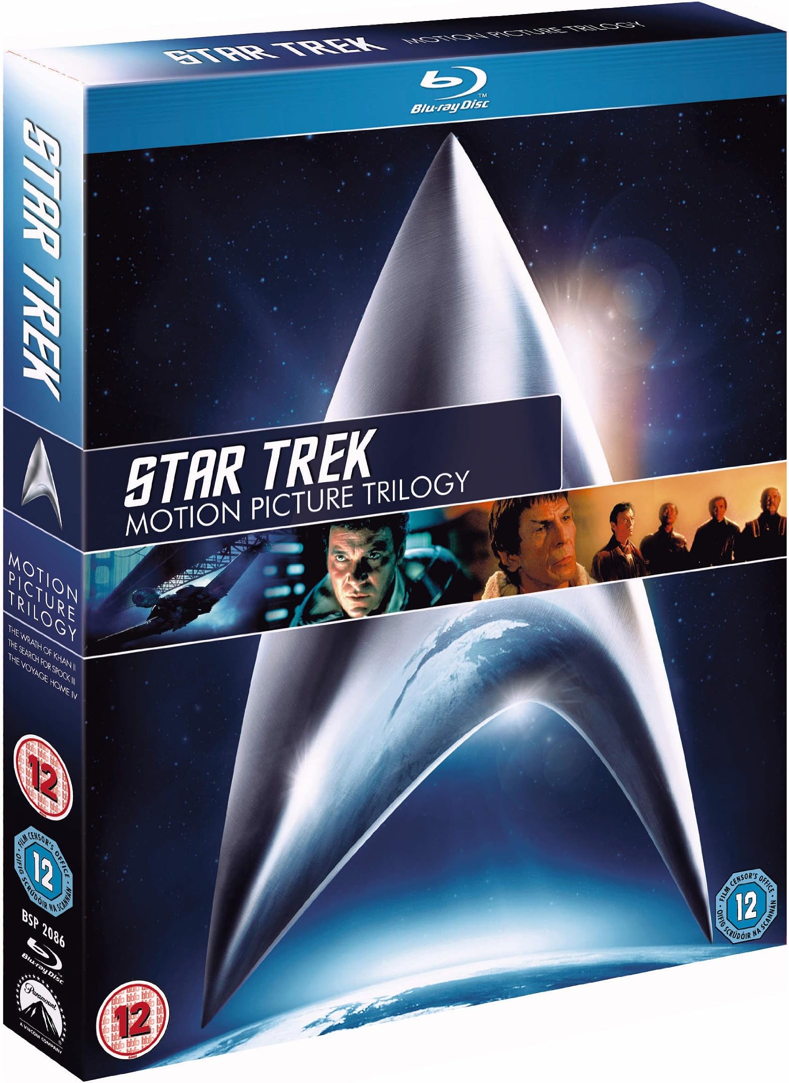 Star Trek: Motion Picture Trilogy [Blu-ray] [2009] [Region Free]