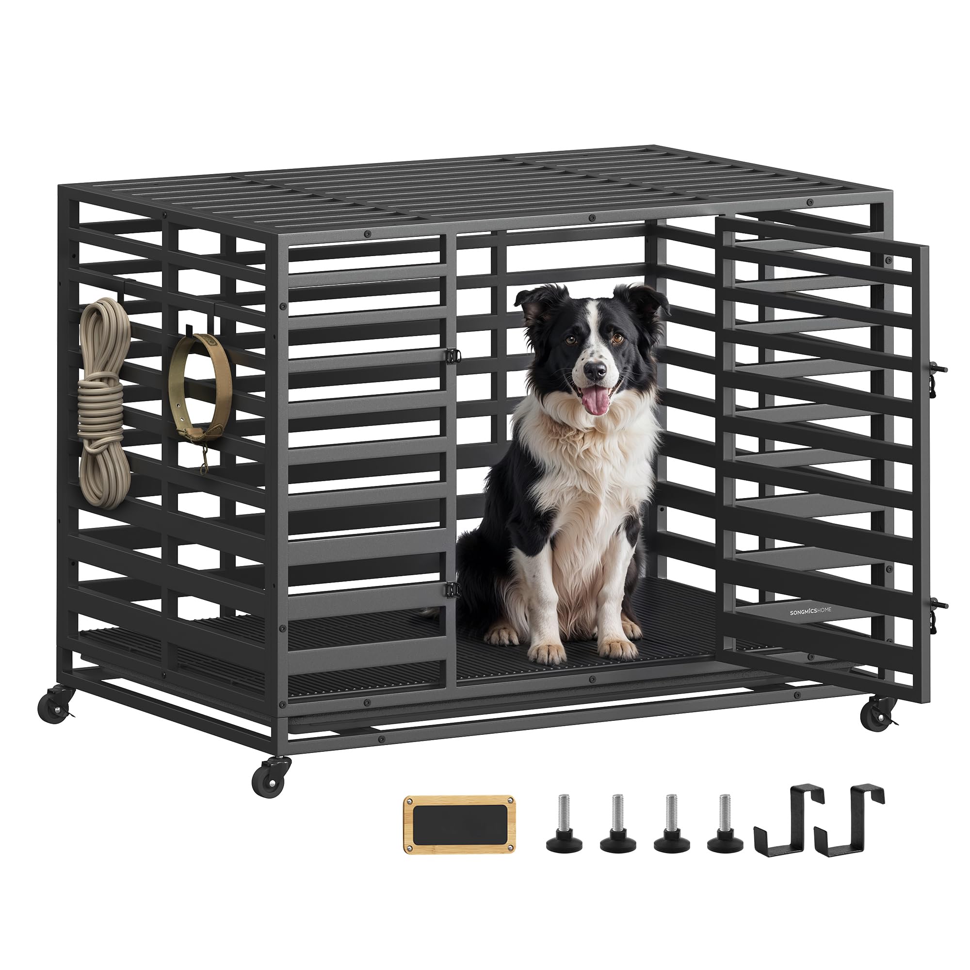 Illustration of Crate Style Dog House Expandable