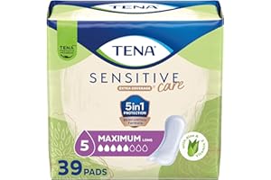 Tena Incontinence Pads for Women, Heavy, Long, 39 Count
