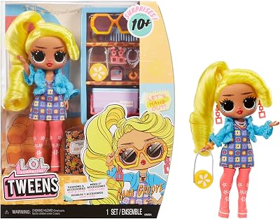Tweens - Modepuppe Hana Groove - mit über 10 Überraschungen und Fabelhaften Accessoires - Toll für Kinder ab 4 Jahren
