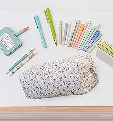 Carry bloom Pencil Pouch Cute Pencil Case for Girls