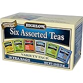 Six Assorted Tea Variety Pack 18 Bag(S)