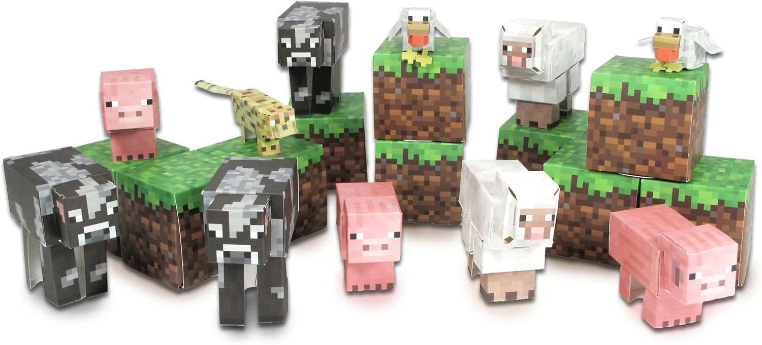 minecraft animal set