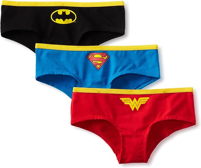 ropa interior de superheroes para mujer