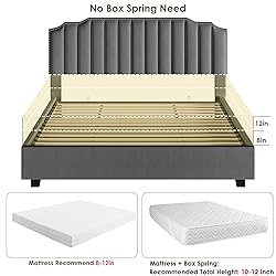Harper & Bright Designs Lift Up Storage Bed Queen