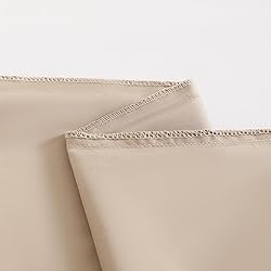 NTBAY 2 Pack Satin Standard Pillowcases for Hair