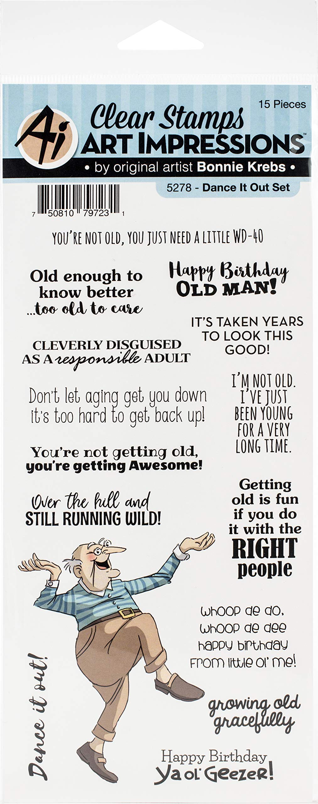 Laugh Lines Stamp Dance Out