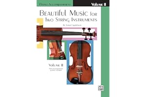 Beautiful Music for Two String Instruments, Bk 2: Piano Acc.
