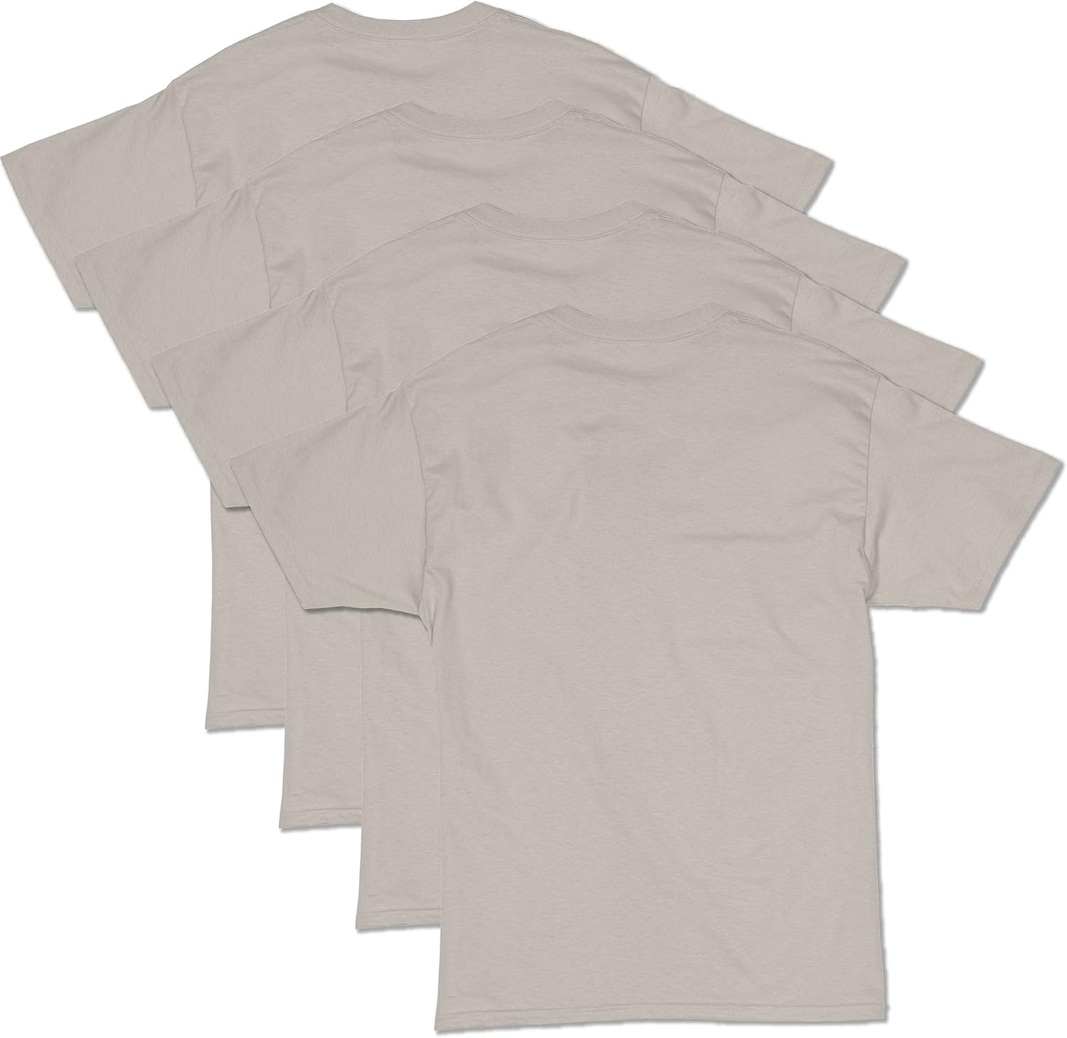 Hanes Men's ComfortSoft Short Sleeve T-Shirt (4 Pack ) at  Men’s Clothing store