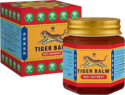 Tiger Balm Red Ointment 30g Pain Relief for Muscular Back Aches