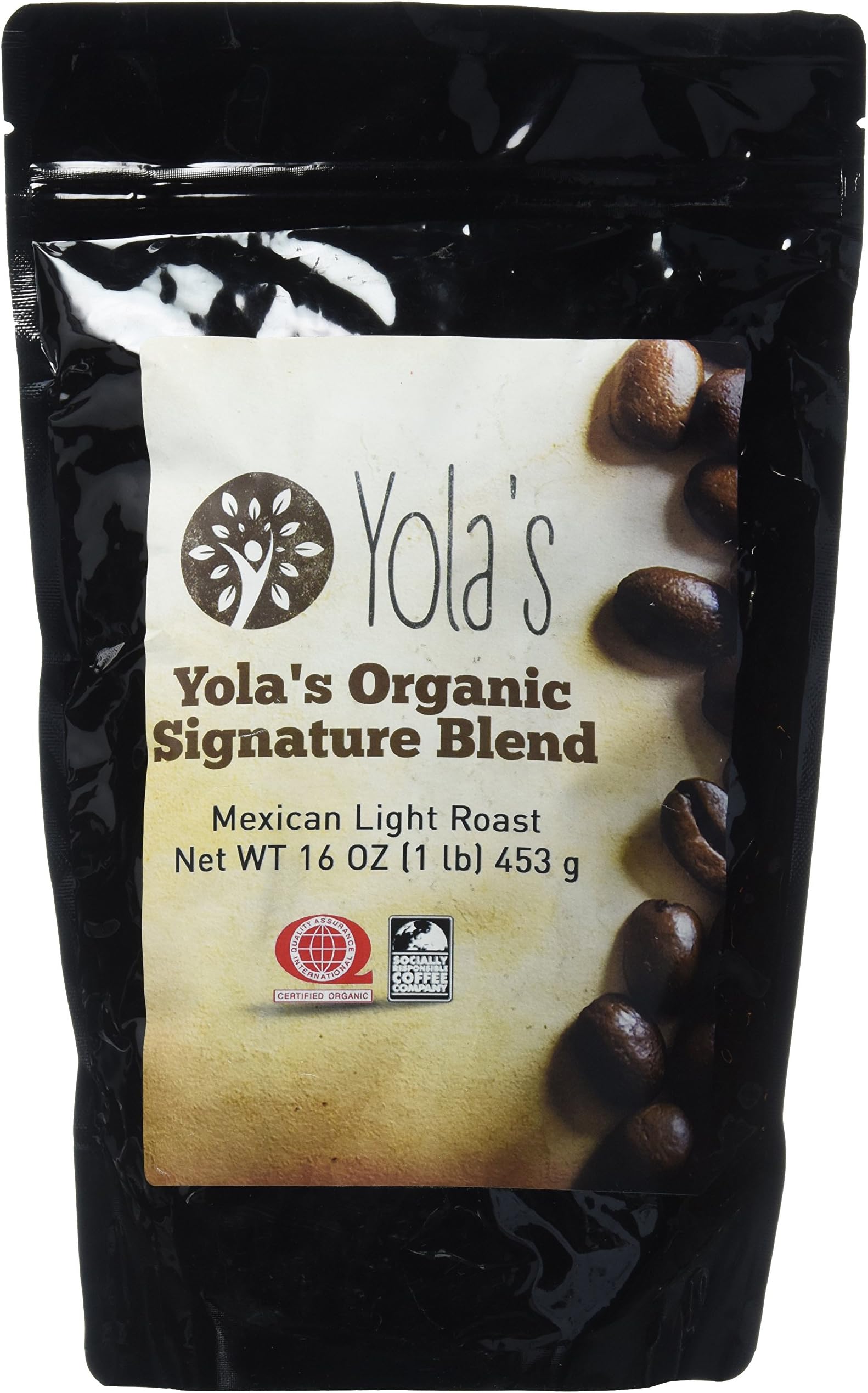 Yola's Organic Coffee 16oz