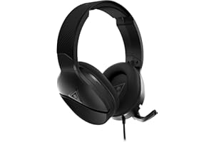 Turtle Beach Recon 200 Gen 2 Gaming Headset (Black) - PlayStation 5, PlayStation 4, Xbox Series X, Xbox One