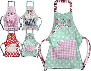 Emily´s Check Kochmütze - Küchenschürze & Topfhandschuh für Kinder 468.550, Küchenschürze & Topfhandschuh 3-6 Jahre, Cupcake Queen