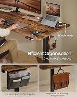 VASAGLE Electric Standing Desk 180x80 cm Height Adjustable 4 Memory view 6