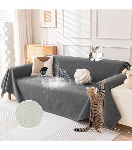 Amazon.com: Osunnus Couch Cover for 3 Cushion Couch Sofa Pet