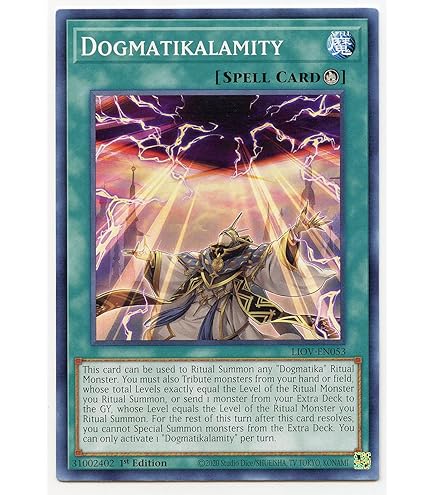 yugioh dogmatika ritual deck Amazon.com: Complete Custom Deck for Yu-Gi-Oh!
