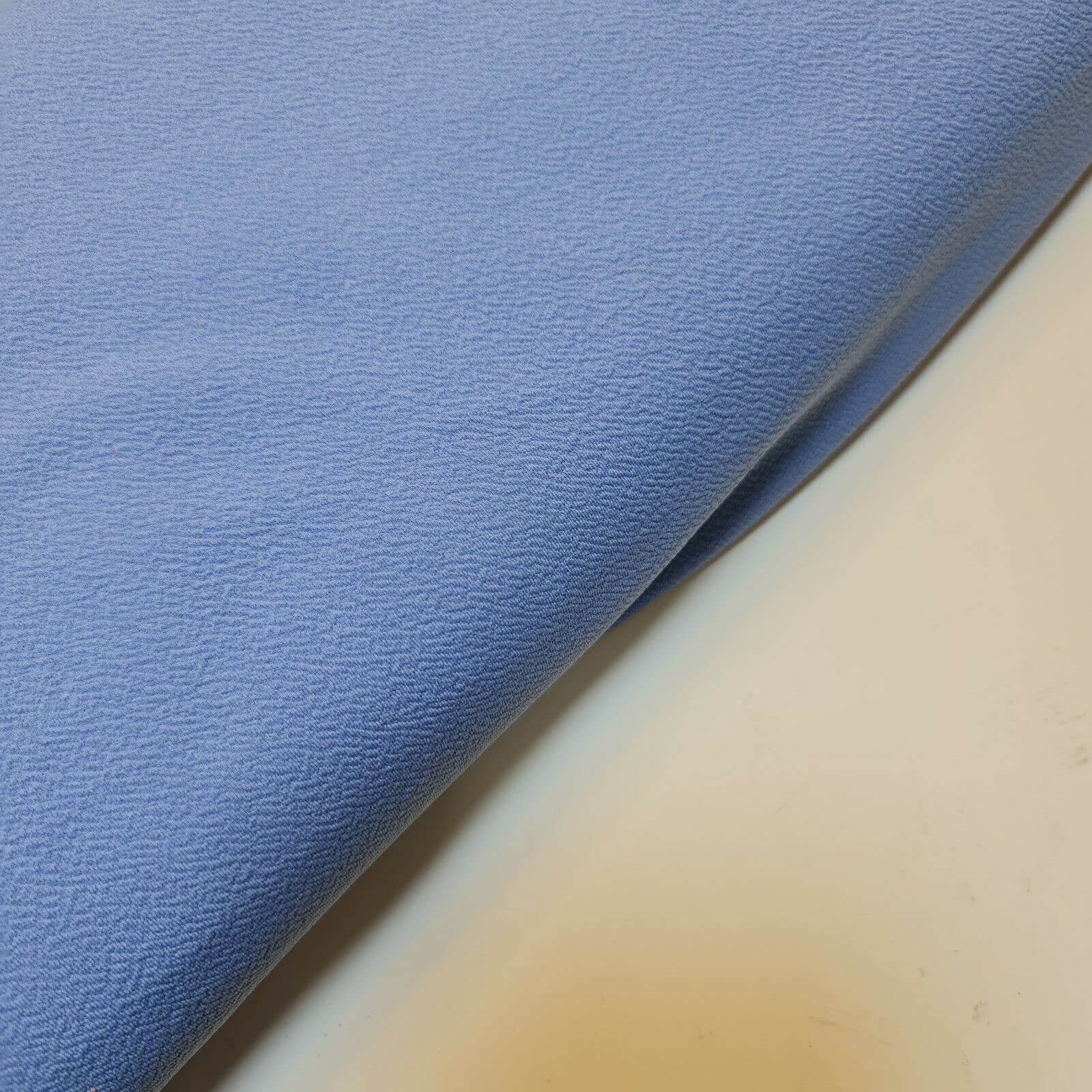 Plain Scuba/Crepe Jersey Stretch Spandex Dress Fabric Material 58" Wide (Sky)