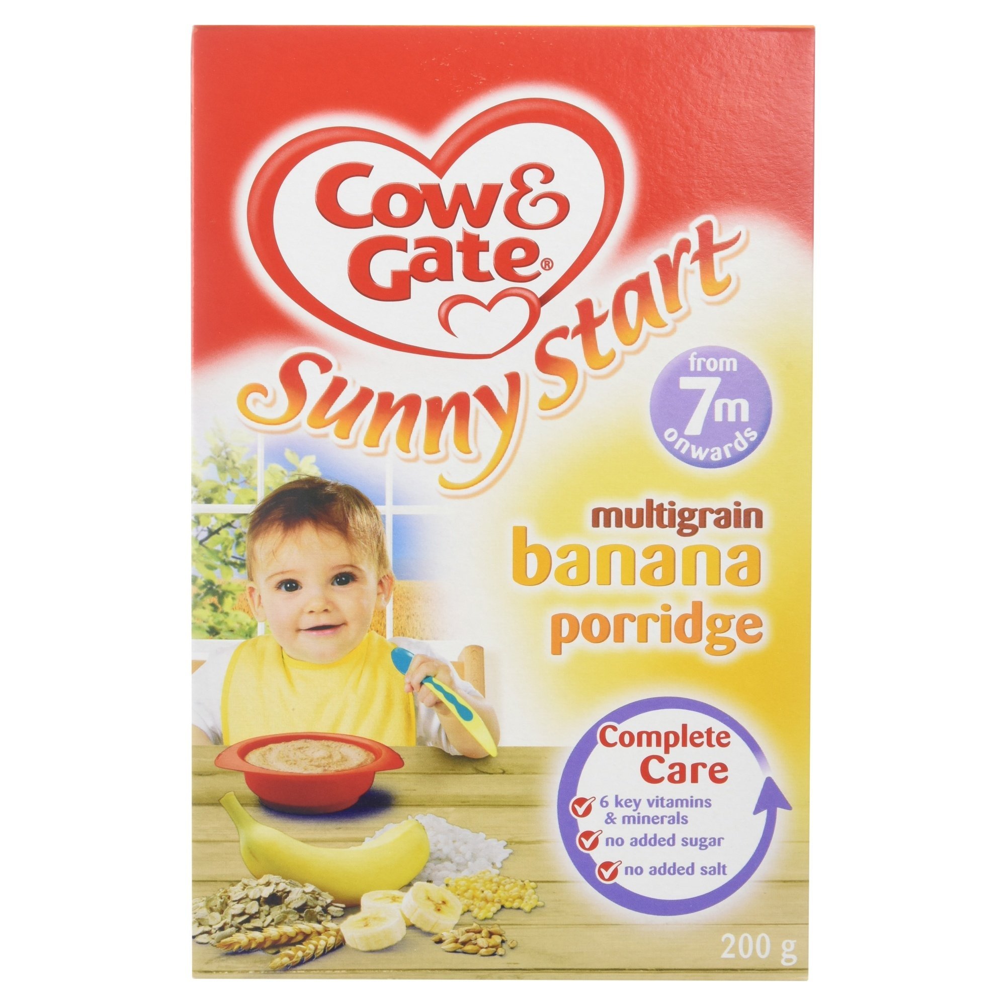cow and gate multigrain banana porridge