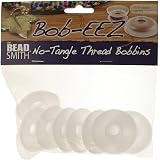 The Beadsmith No-Tangle Thread Bobbins, Set of 8 for Kumihimo view 6