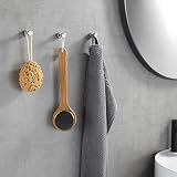 bgl Round Copper Wall Hooks Set 5 Modern Minimalist Heavy Duty Coat Bathroom view 2