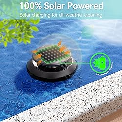EZIOOV Y60 Solar-Powered Robotic Pool Skimmer