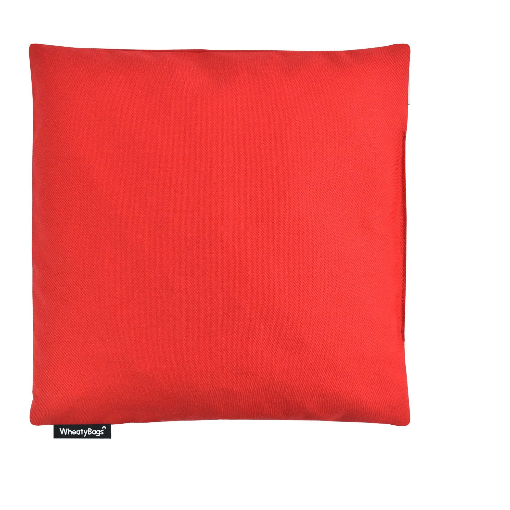 Cherry Stone Square 23cm Heat Pack - (Cotton Fabric - Red with Lavender)