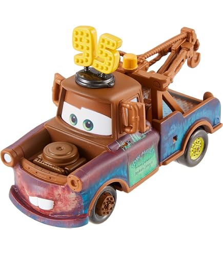 Amazon.com: Disney Cars Toys Oversized Towin Eoin Truck : Toys & Games
