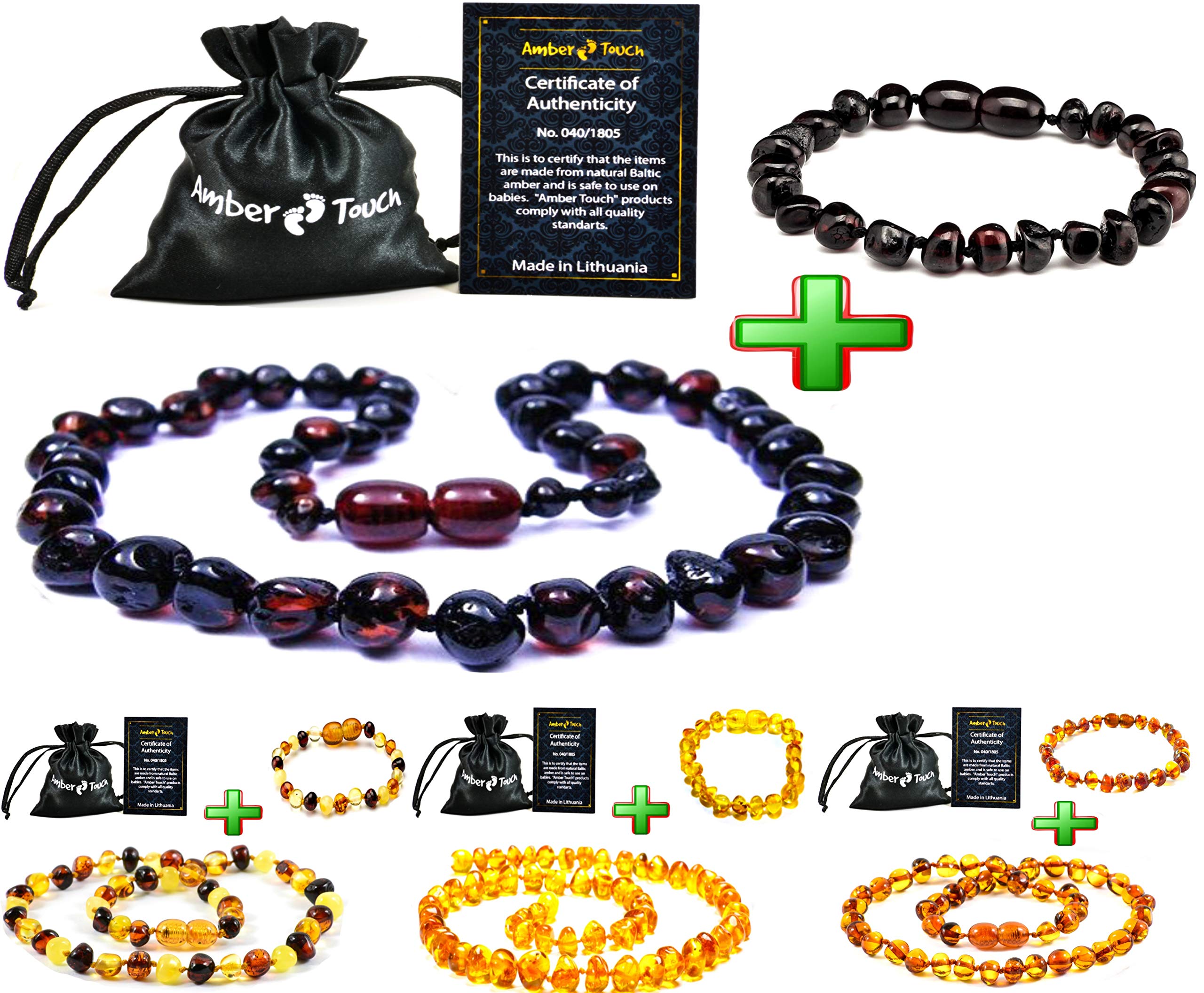 lolly llama amber teething necklace