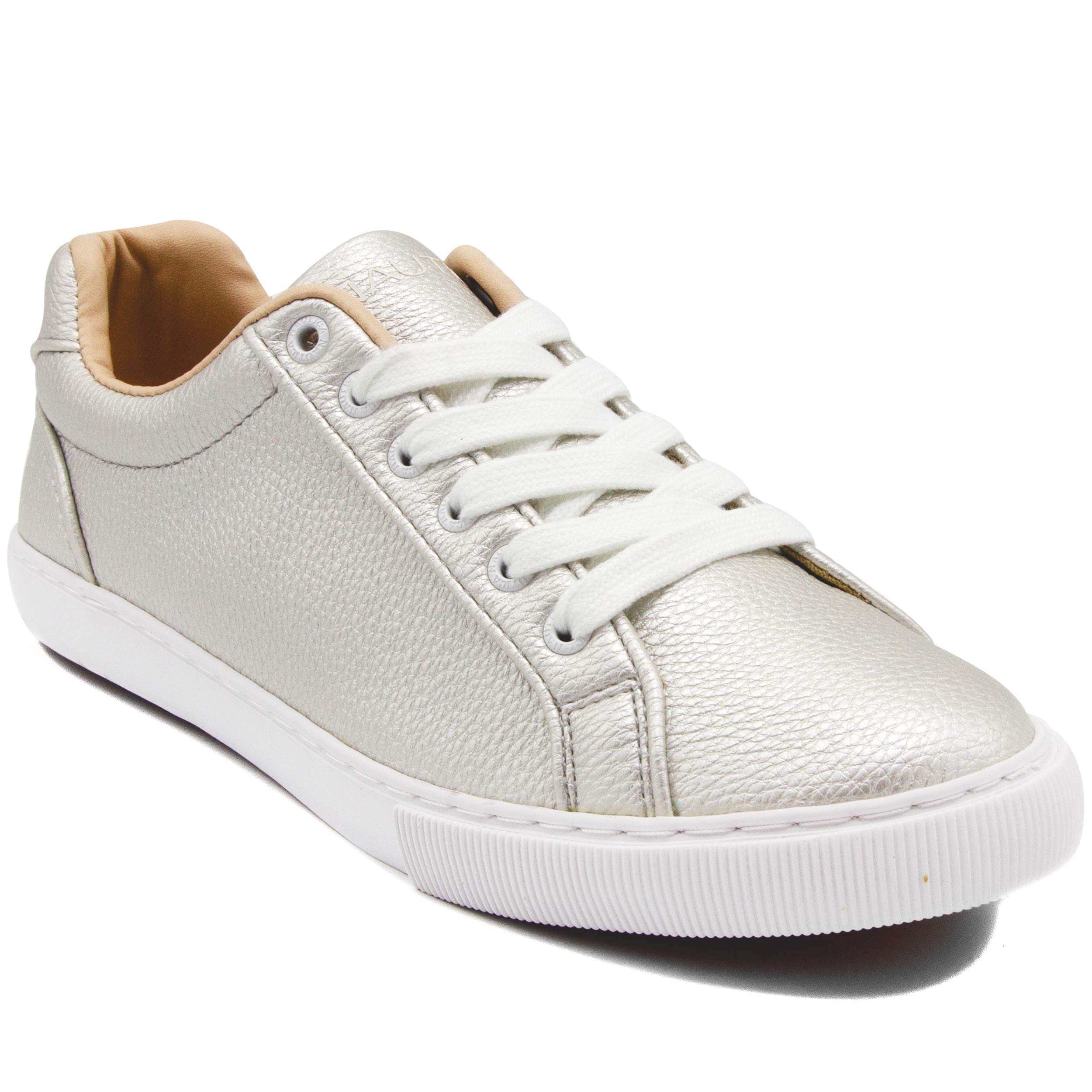 silver shoes