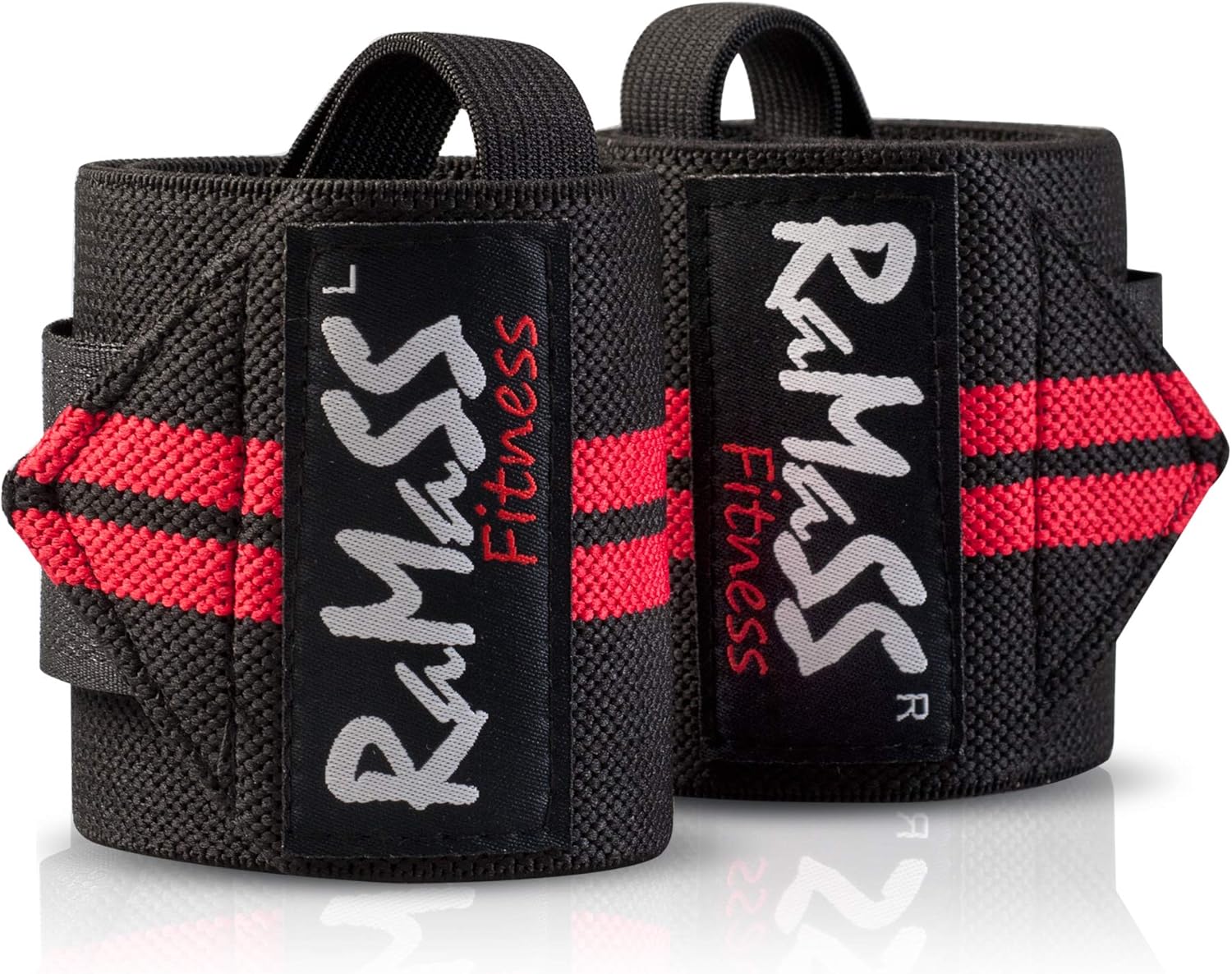 RAMASS Fitness Wrist Wraps, Wrist Support Weightlifting Gym Calisthenics (PAIR) BigaMart