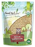 Food to Live - Organic Hard Red Wheat Berries, 5
