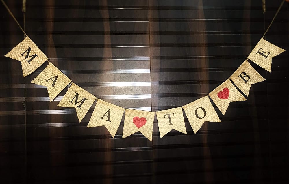Mama To Be Banner, Baby shower decor, Pregnancy announcement, Mother's ...