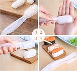 AYAOQIANG 15-Piece Sushi Making Kit with 9 Mold Shapes & Tools view 3