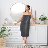 Utopia Towels Premium Jumbo Bath Sheet 90x180 cm 2 Pack Grey 100% Cotton view 6