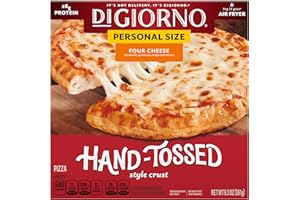 DiGiorno Four Cheese Frozen Personal Pizza on a Hand-Tossed Style Traditional Crust, 9.2 OZ